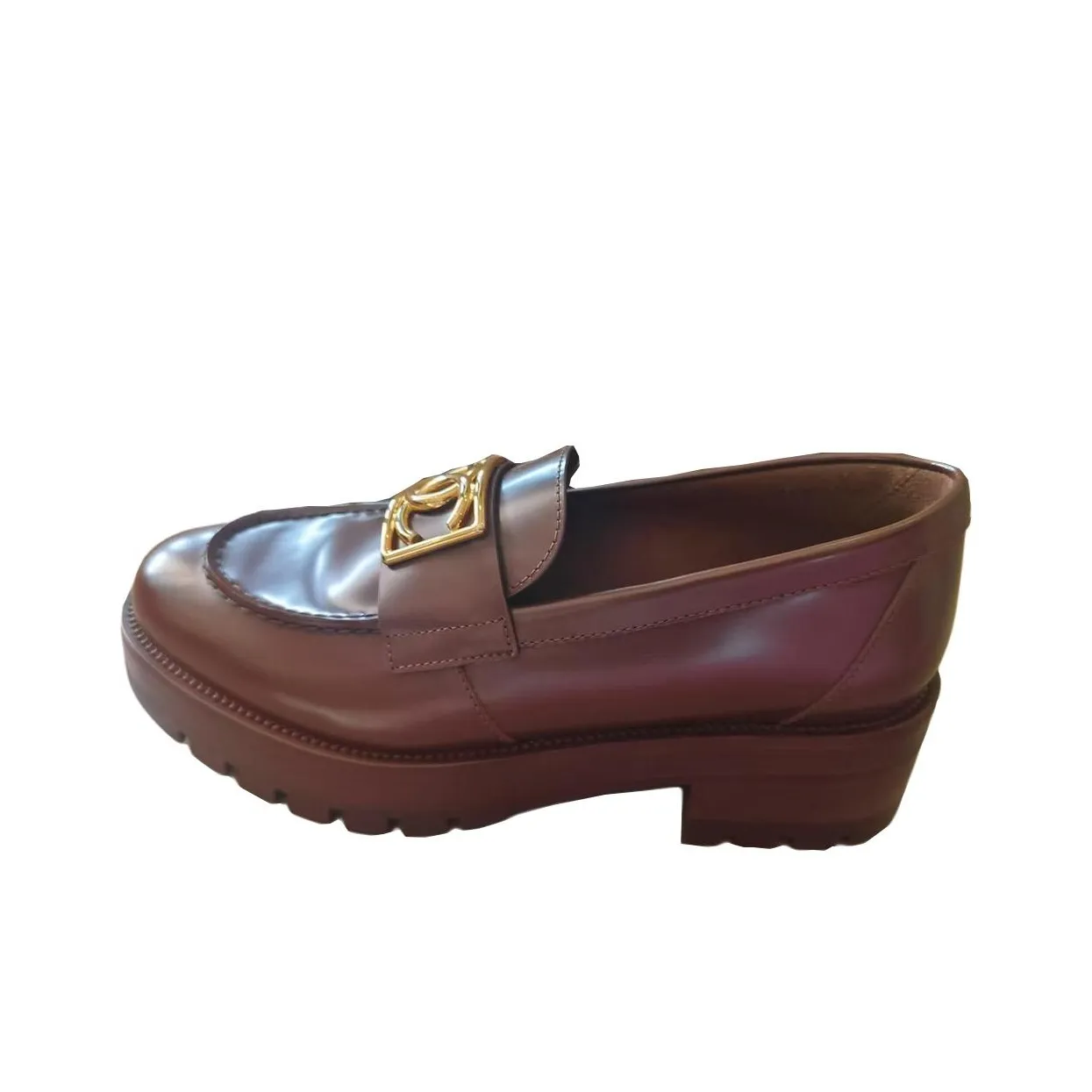 CHANEL Loafers Women's Brown