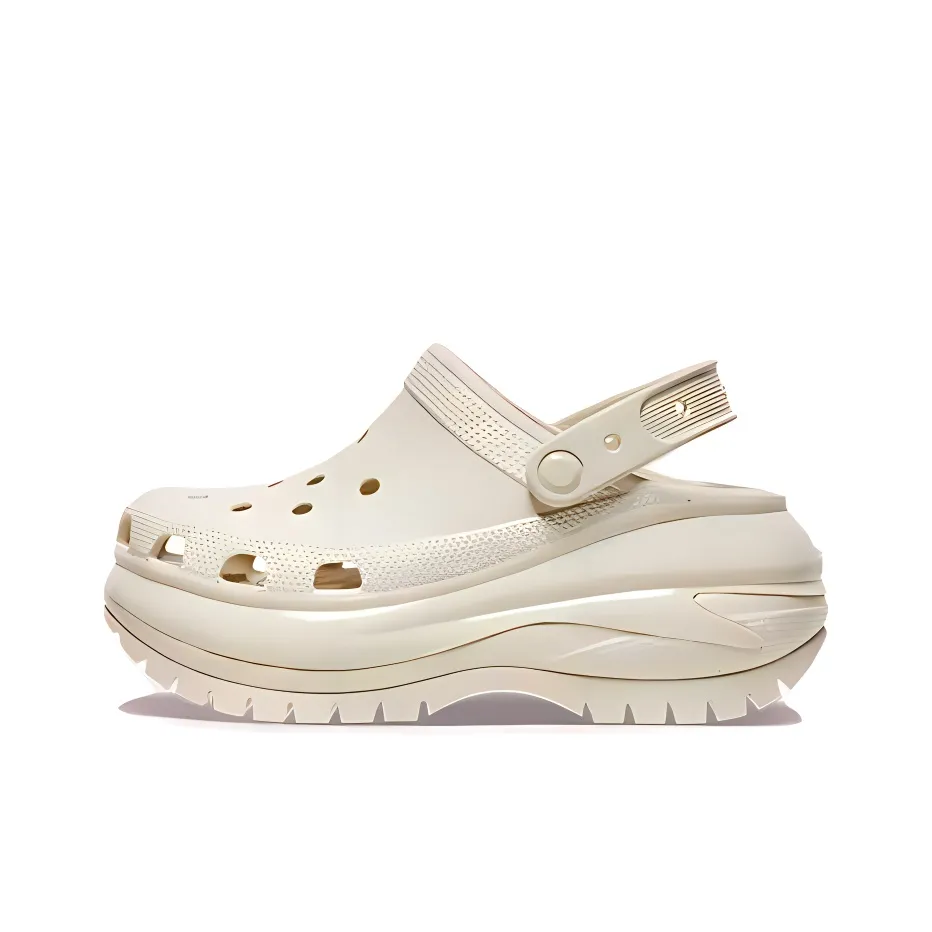 Crocs Classic Platform Clog Clogs Women
s Bone White