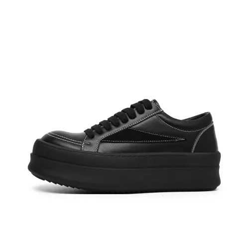 Hong Kong Meng Кроссовки для скейтбординга Low Top Черные Унисекс