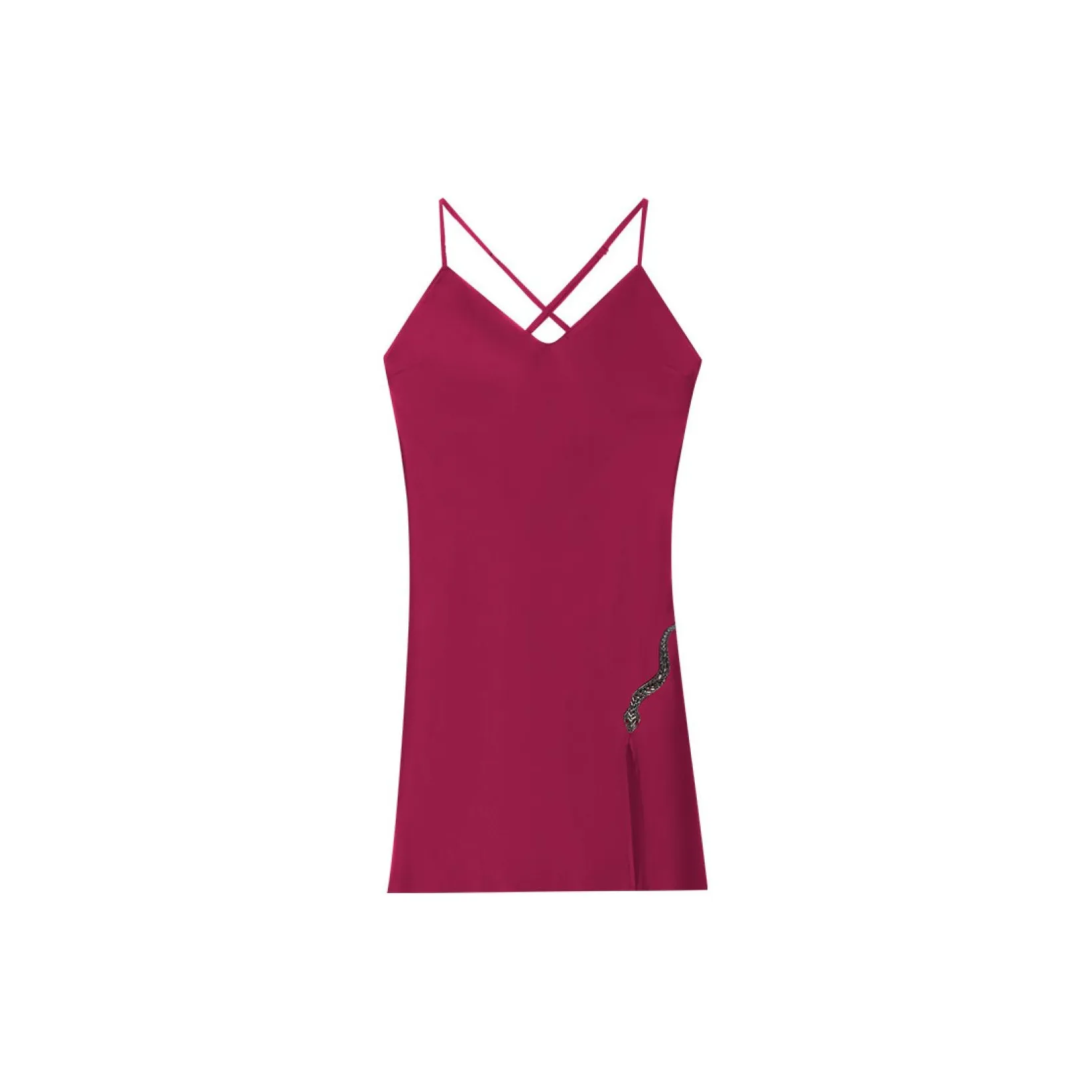 Victoria's Secret Snake Year Limited Collection Nightgown Women's Burgundy