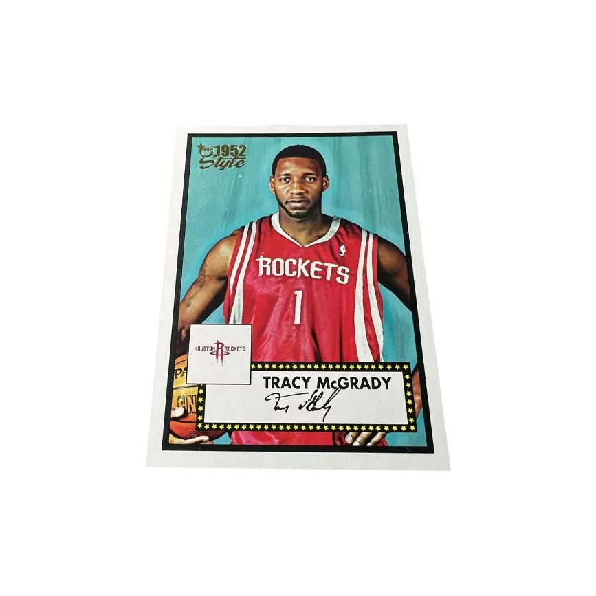 Topps Rockets, McDy, McGrady, Black Pen Signature, Signature, High End, Star Card, Rare Card Sports Cards 1 Pc