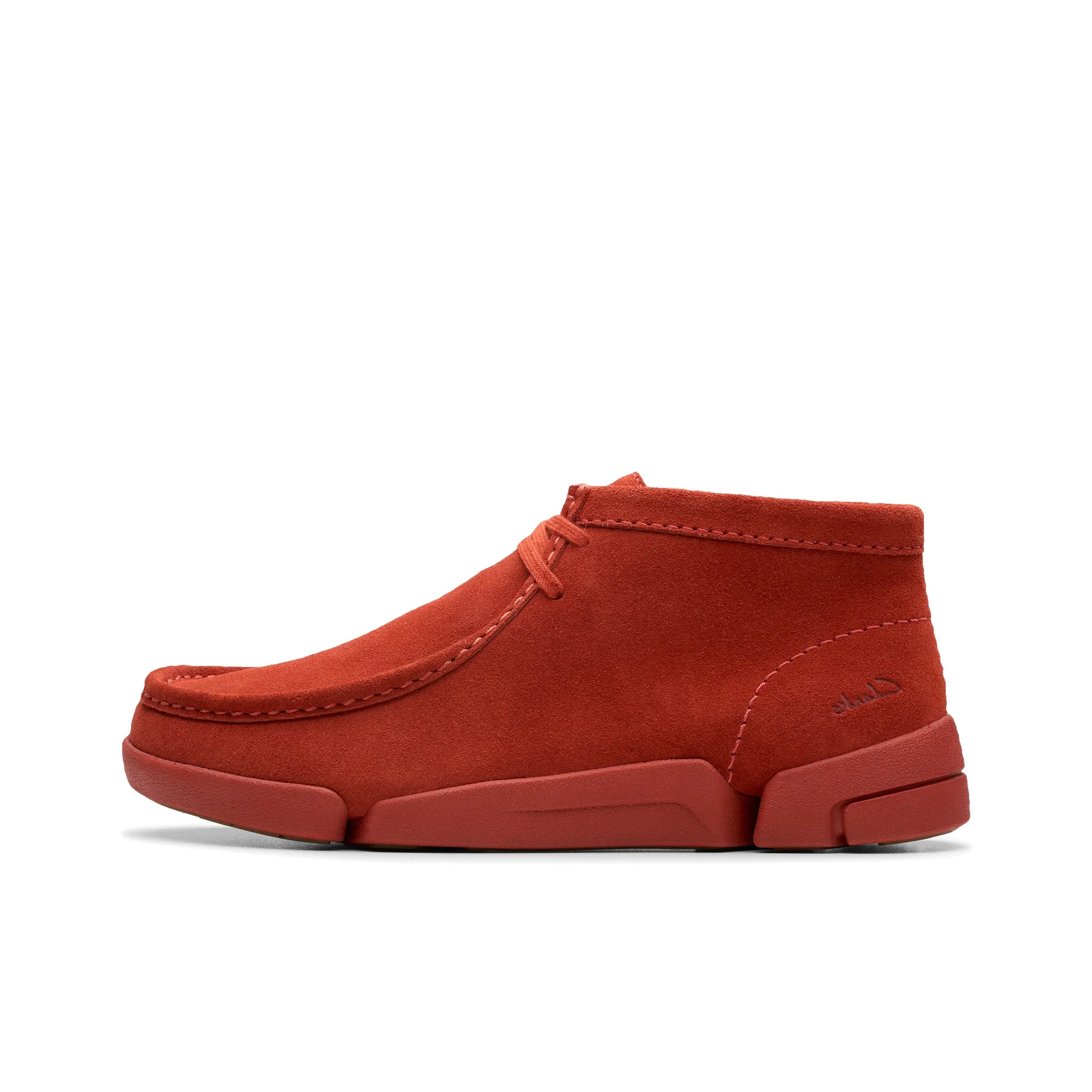 Clarks Мужские повседневные туфли High Топ Красный 261823647 Мужской