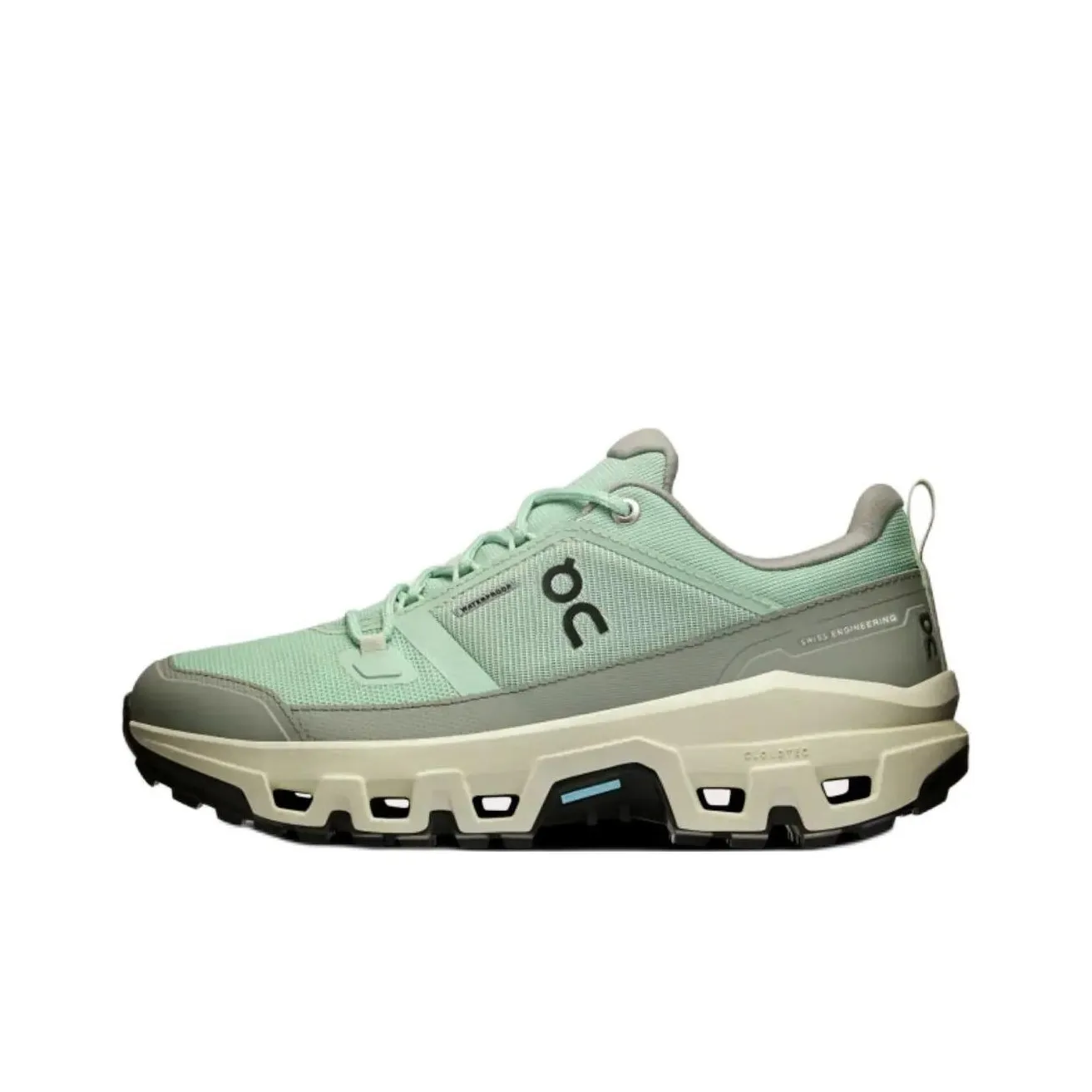 On Slip-resistant Abrasion-resistant Low Top Hiking Shoes Women's Green На носке противоскользящий устойчивый к истиранию низкий топ походная обувь женский зеленый