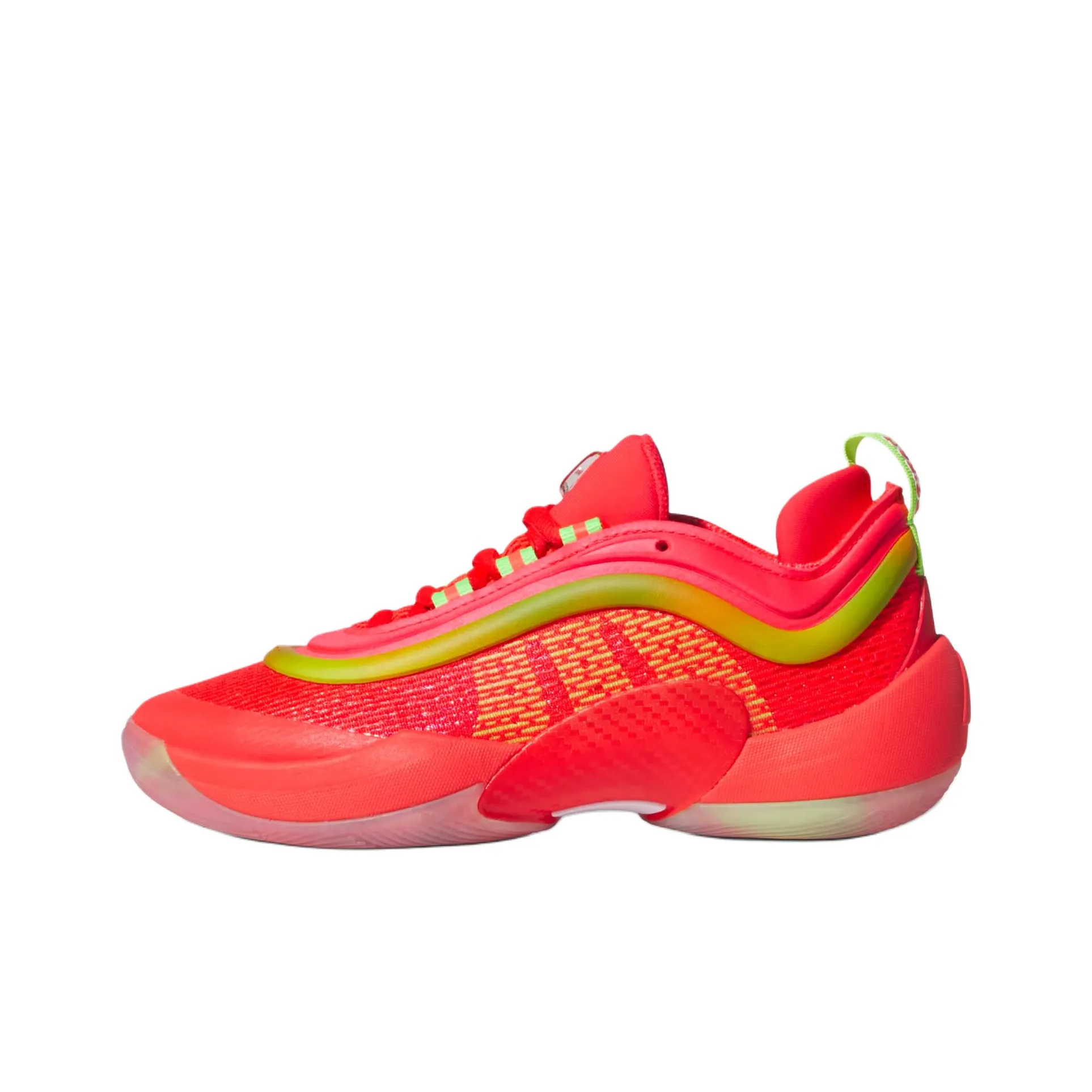 Haribo Goldbears x Adidas Anti Slip Wear Resistant Low Top Children's Basketball Shoes Red Teenagers