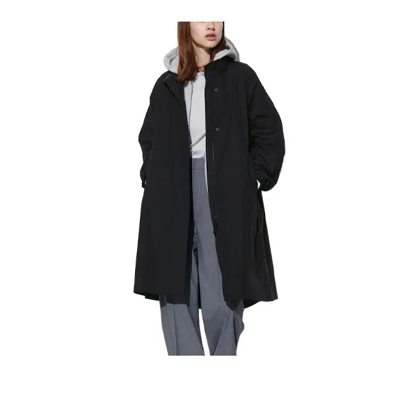 UNIQLO Trench Coat Women's Black