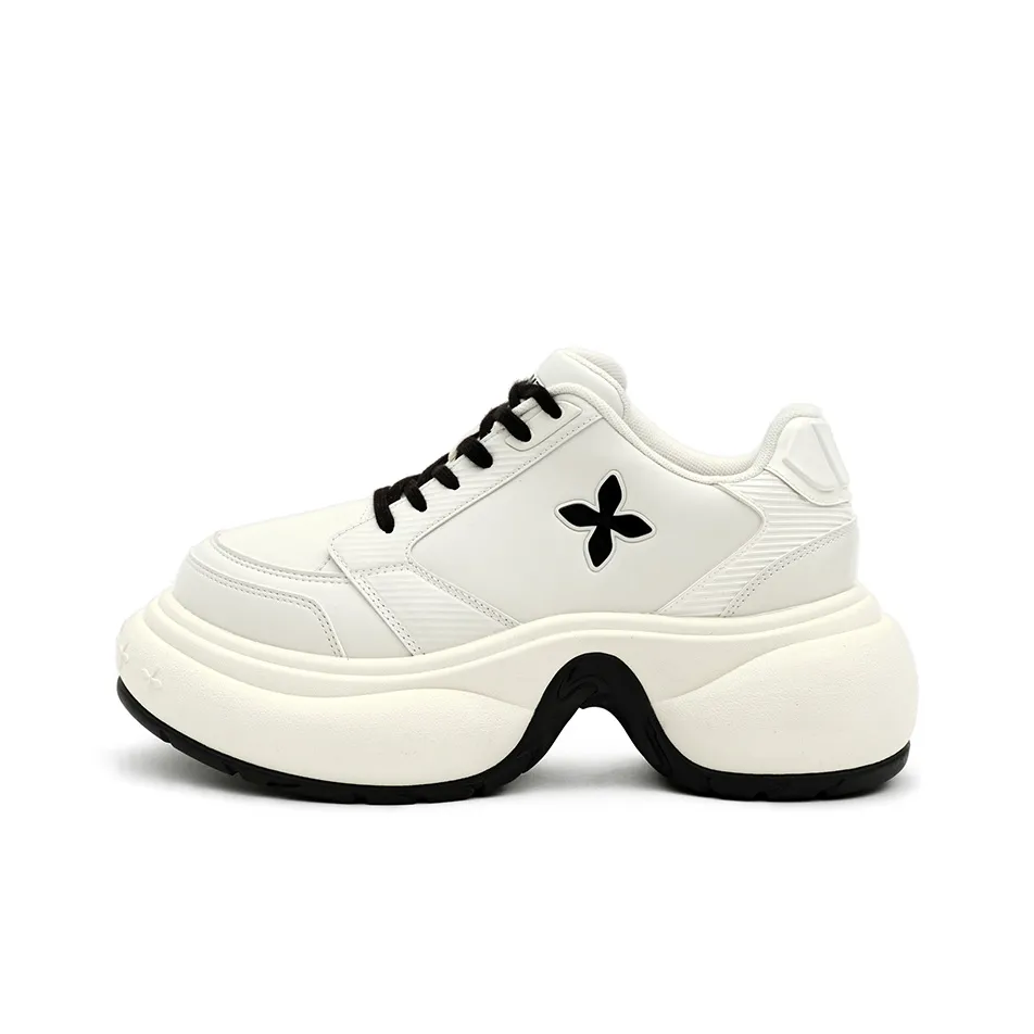 SMFK Низкий Топ Casual Женский Молочный Белый