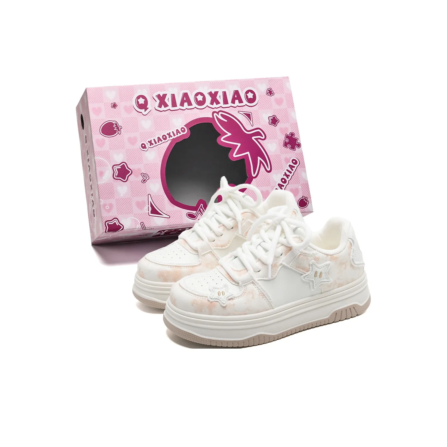 Circle Small Low-Top Skateboard Shoes Women's
