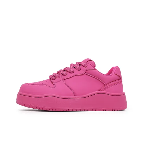 Hong Kong Meng Кроссовки для скейтбординга Low Top Розовые Унисекс