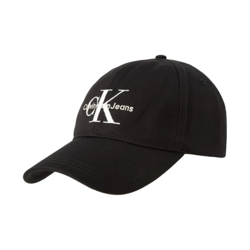 CALVIN KLEIN Cotton Baseball Caps Unisex Black