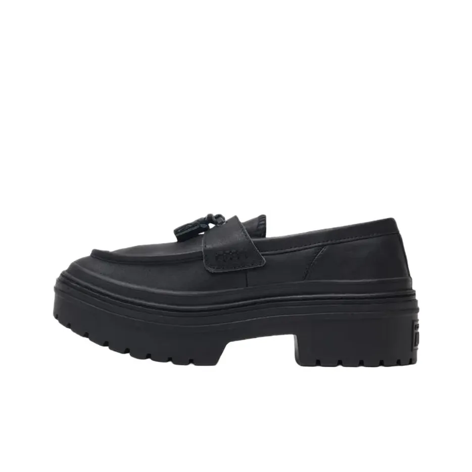 Chuck Taylor All Star Women's Converse Lugged Heel Loafer Platform Low 'Triple Black' Women's