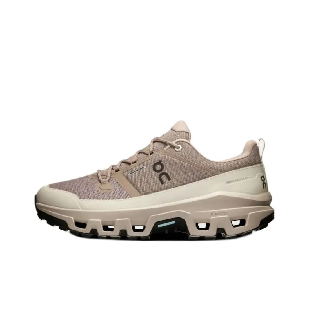 On Cloudrock Low Waterproof 'Cinder Fog'