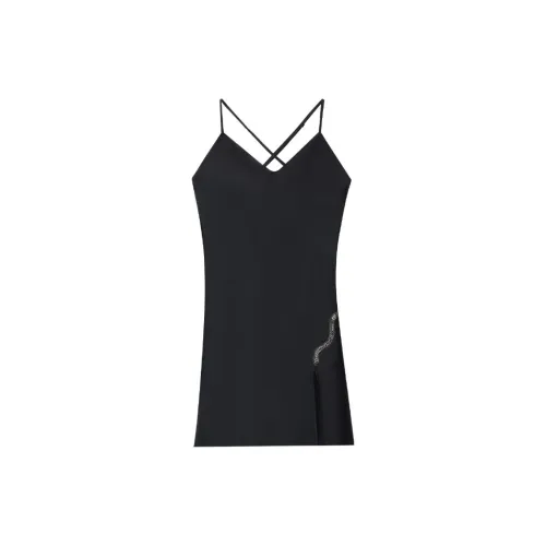 Victoria's Secret Snake Year Limited Collection Черные Женские Ночные сорочки