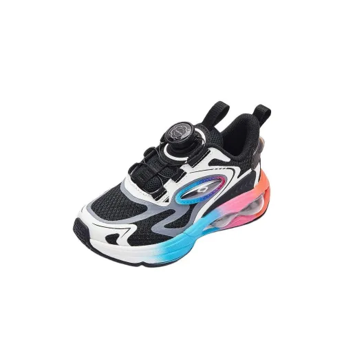 BALABALA Детские беговые кроссовки Low Top Черный/Белый Kids