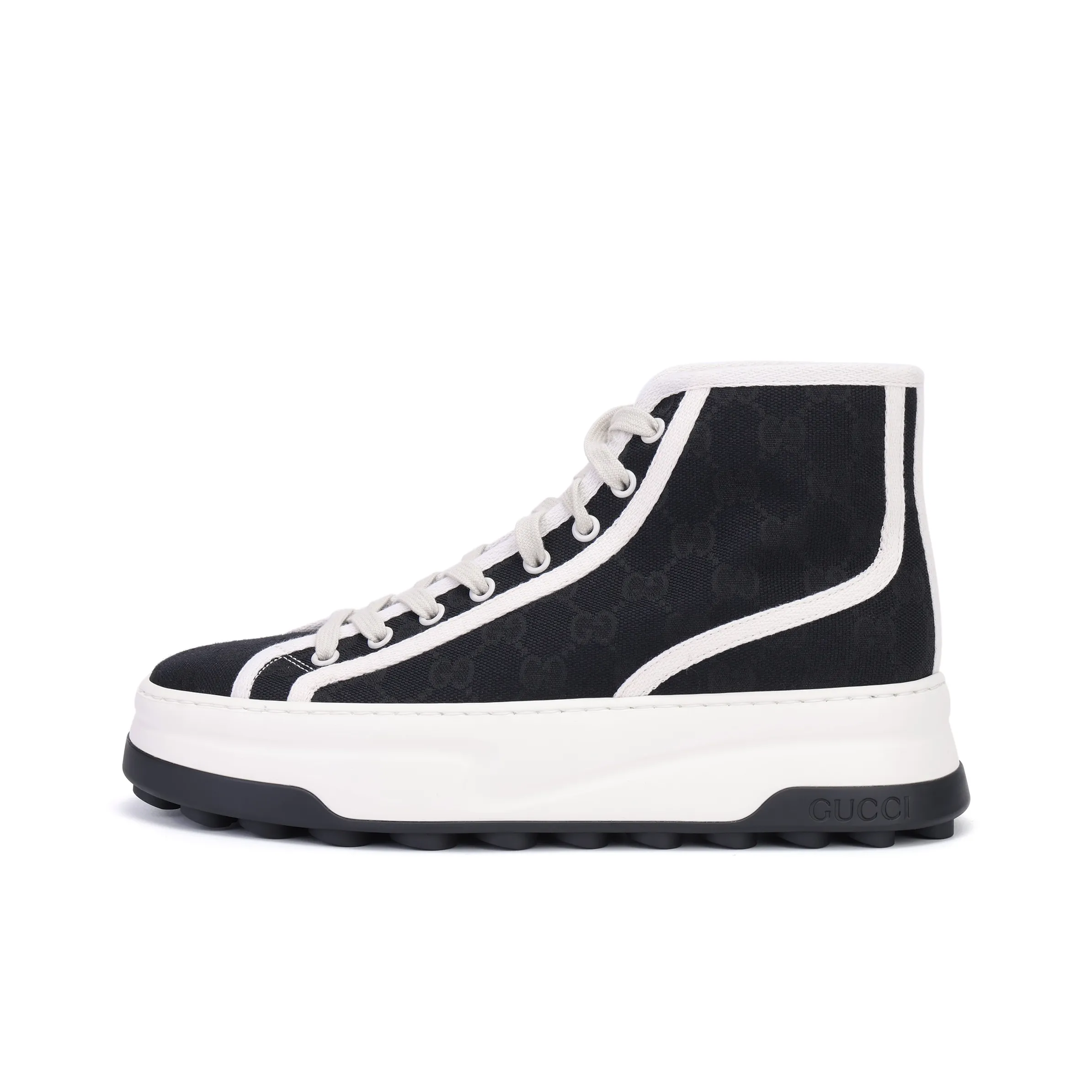 GUCCI Women's Gg High 'Interlocking G Black' Women's