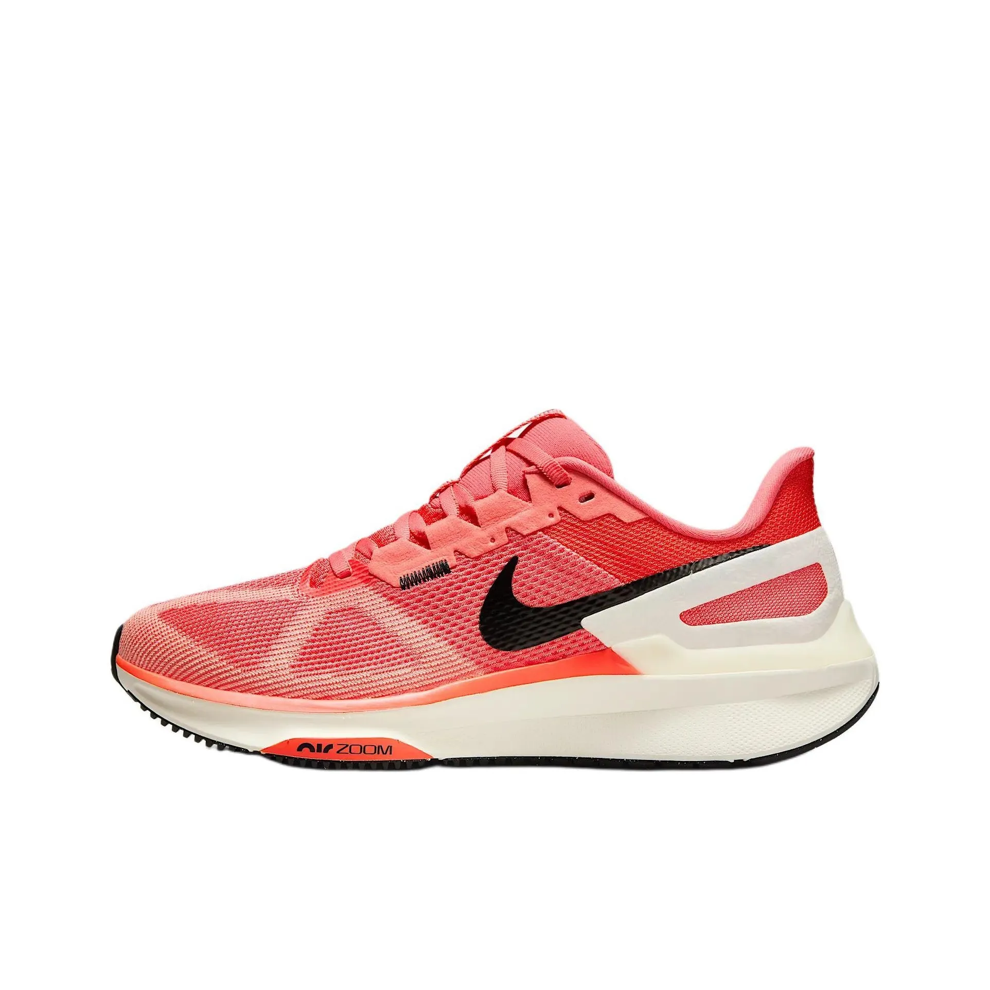 Nike Zoom Structure 25 Anti Slip And Wear Resistant Breathable Low Top Running Shoes Women's Pink