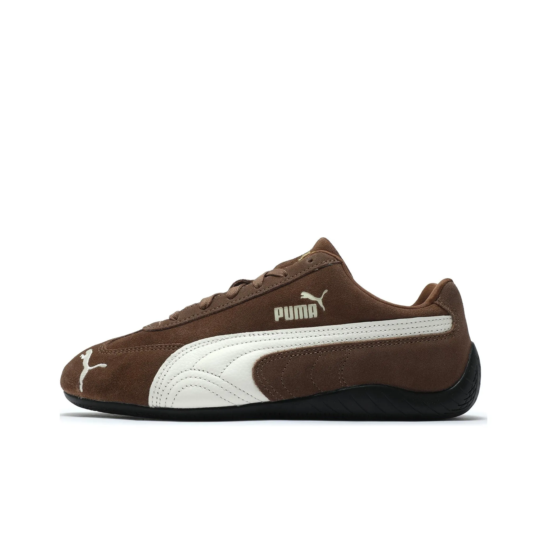 PUMA Speedcat Collection Anti Slip Wear Resistant Low Top Casual Shoes Unisex Dark Brown