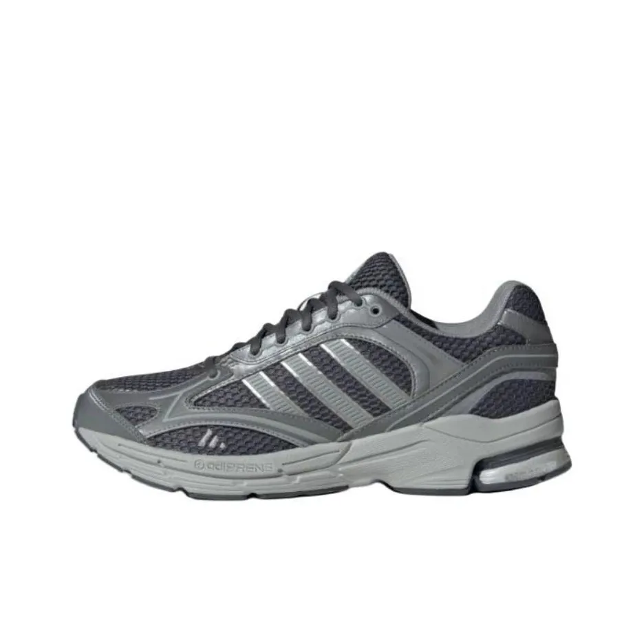 Adidas SPIRITAIN 2,0 Slip-resistant Abrasion-resistant Low Top Footwear Cushioned Slippers Unisex Silver Gray Adidas SPIRITAIN 2,0 Противоскользящие Устойчивые к истиранию Низкие Кроссовки С амортизацией Тапочки Унисекс Серебристо-Серый
