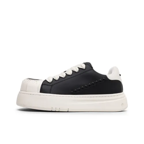 Hong Kong Meng Кроссовки для скейтбординга Low Top Черные Унисекс