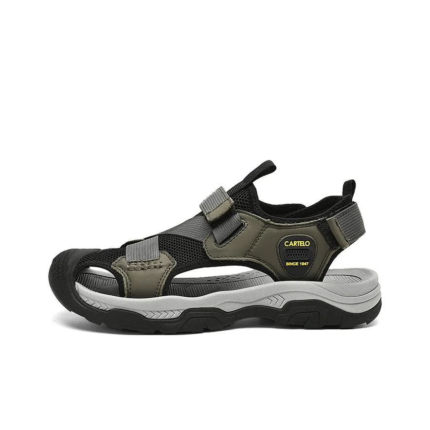 CARTELO Вода Land Сандалии Резистентная Обувь для треккинга с Сцеплением Мужская