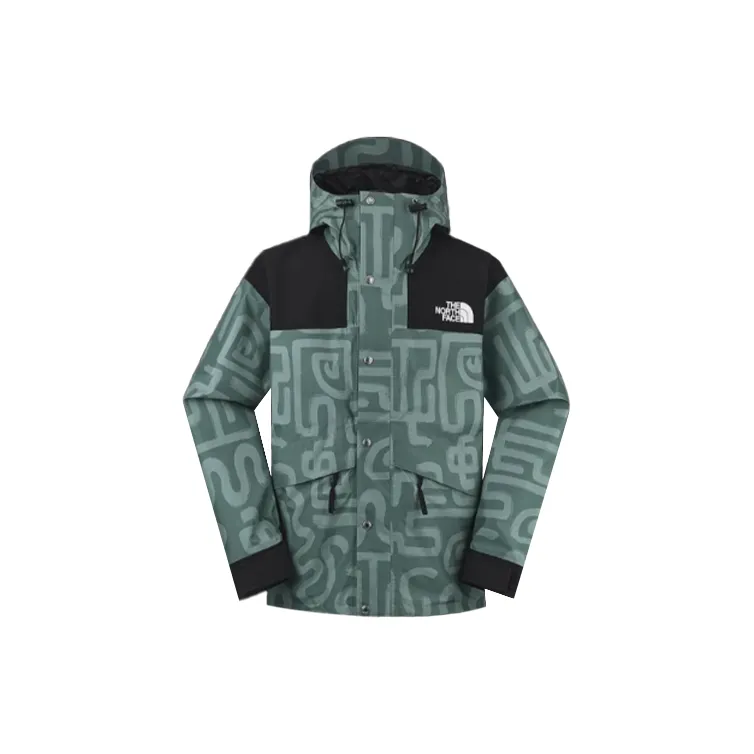 THE NORTH FACE 1986 Series Windproof, Breathable, Thermal Windbreaker Jacket Unisex Green