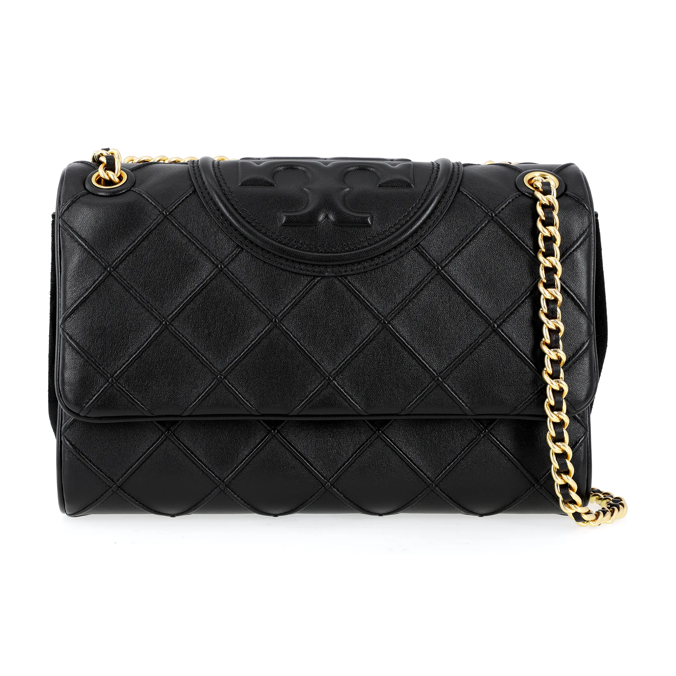 TORY BURCH Fleming Soft Convertible Shoulder Bag Black