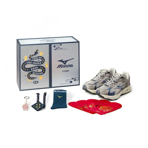 Mizuno Racer S Беговые кроссовки Низкие Серо-голубые Унисекс