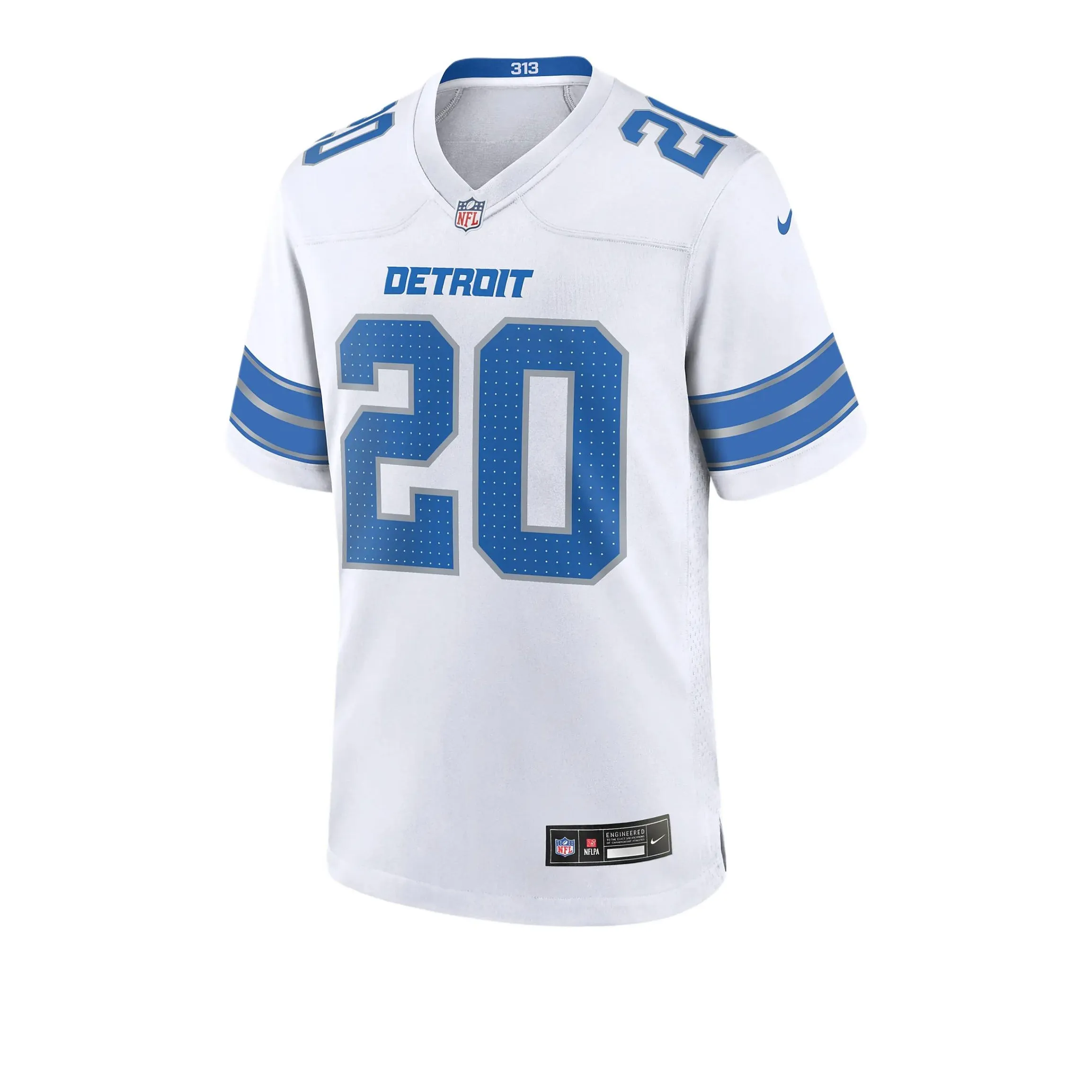 Nike Barry Sanders Detroit Lions Men's Nike Nfl Game Football Jersey
