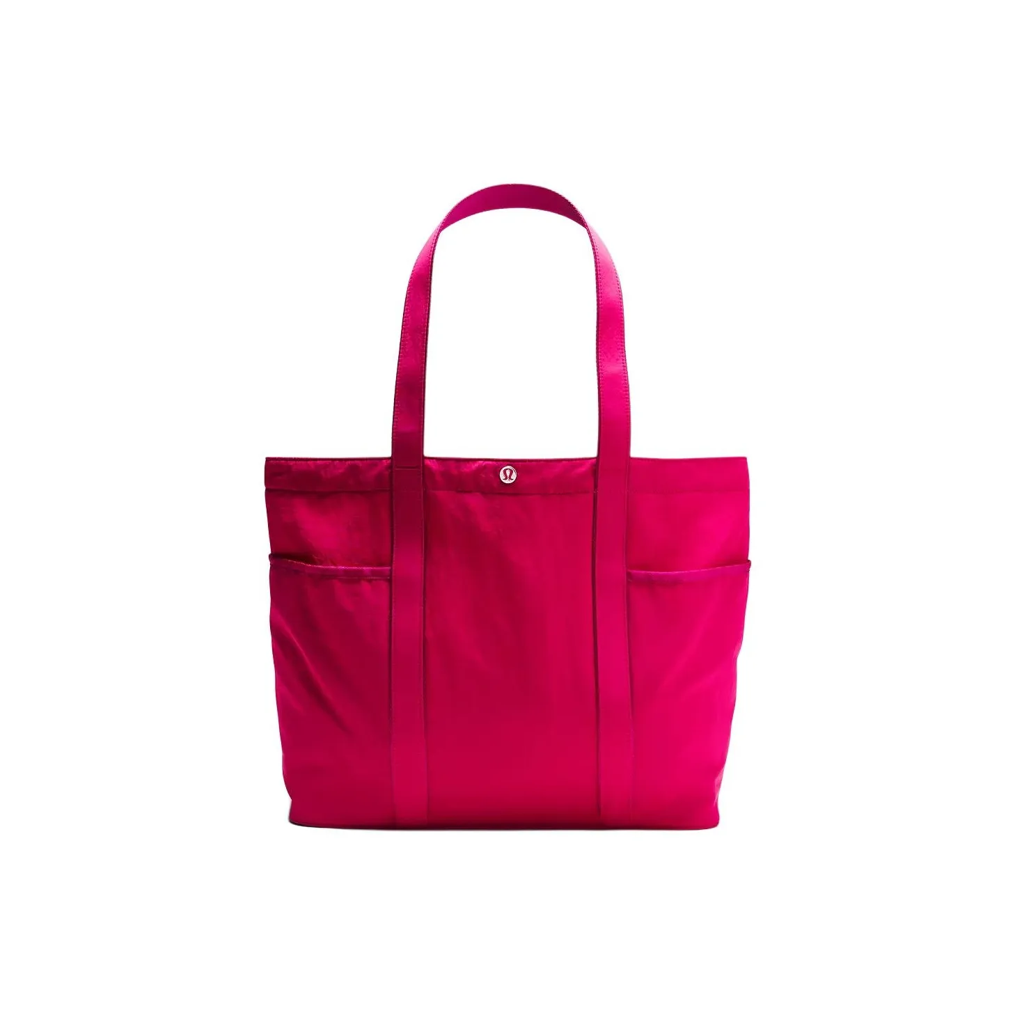 Lululemon Recycled Nylon Tote Bag, Shopping Bag, Shoulder Bag Regular Unisex Raspberry