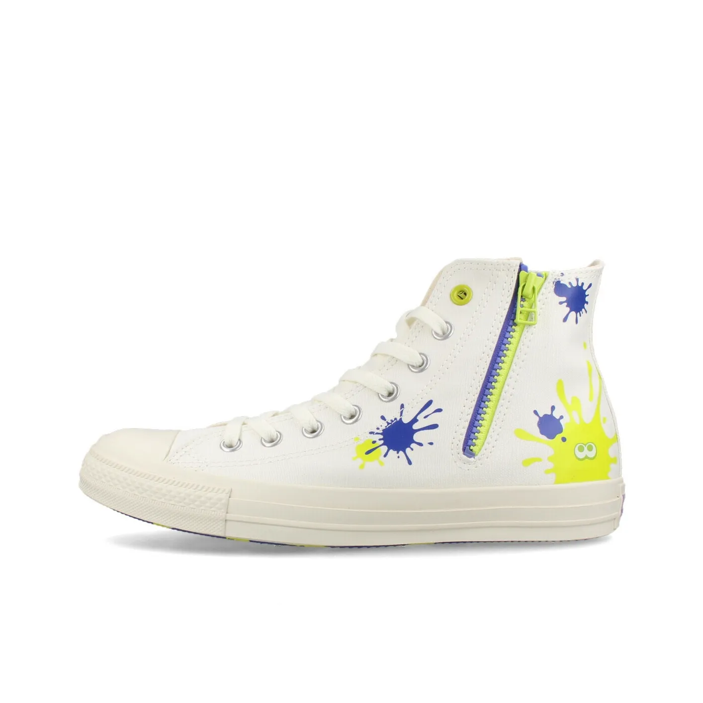 Converse Chuck Taylor All Star Zip Hi Splatoon 3 White