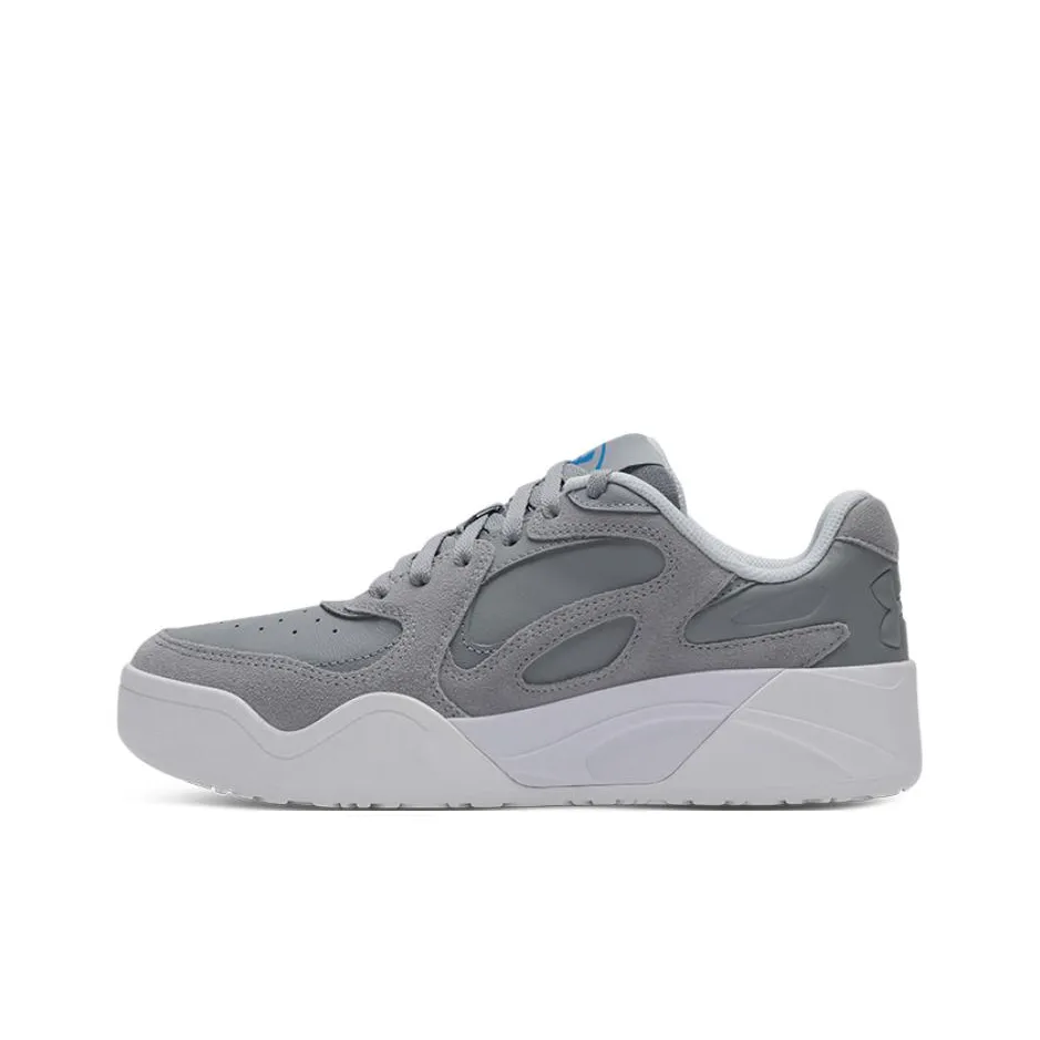 Under Armour Anti Slip Wear Resistant Low Top Casual Shoes Unisex Gray