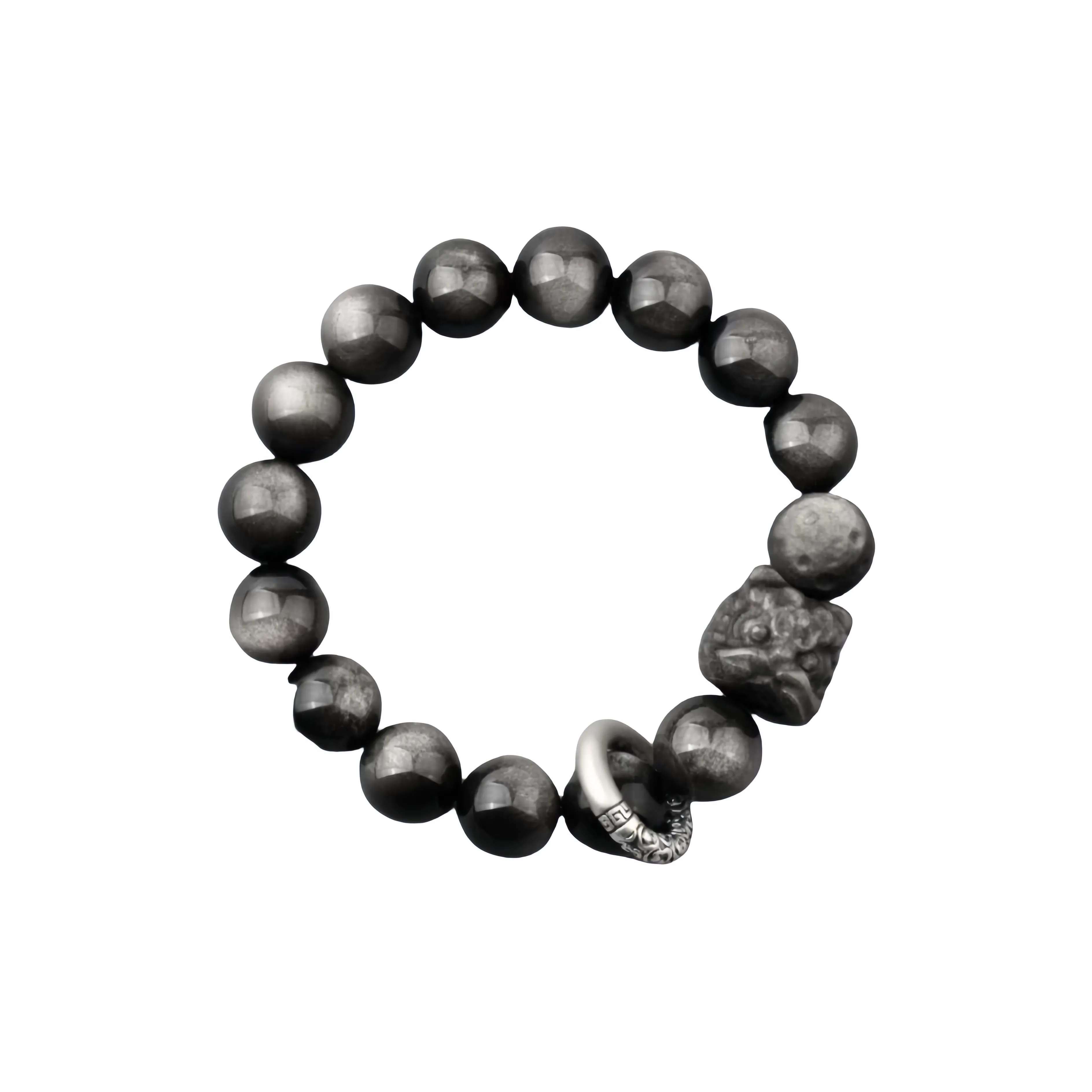 Noritake Obsidian Bead Chain Unisex
