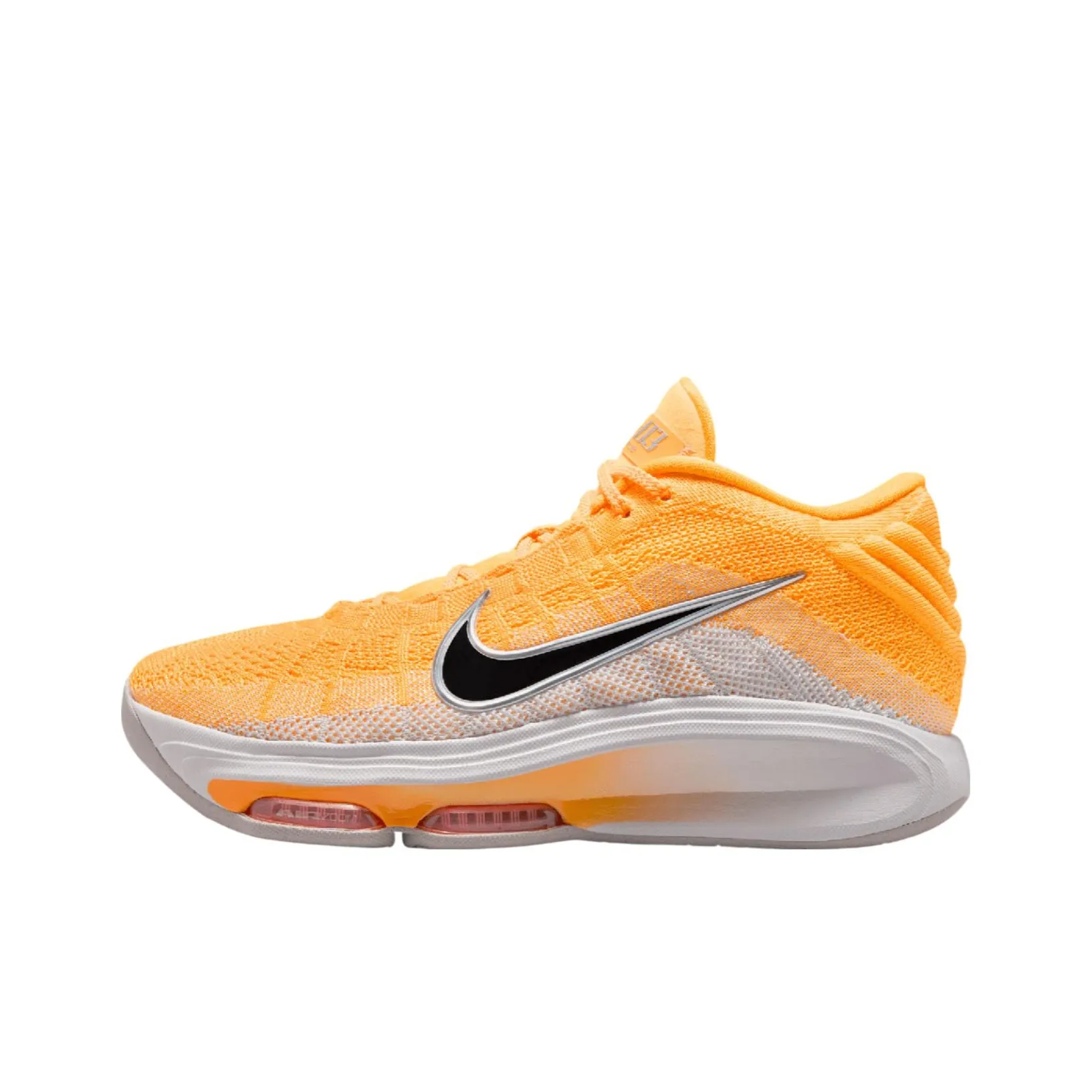 Nike Air Zoom GT Hustle 3 Slip-resistant Abrasion-resistant Low-top Баскетбольные кроссовки Унисекс Orange