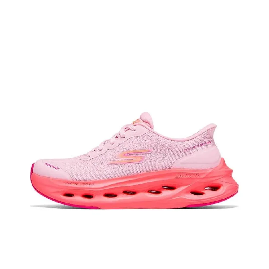 Skechers Women's GO Series Slip Resistant And Breathable Low Top Casual Running Shoes Women's Pink