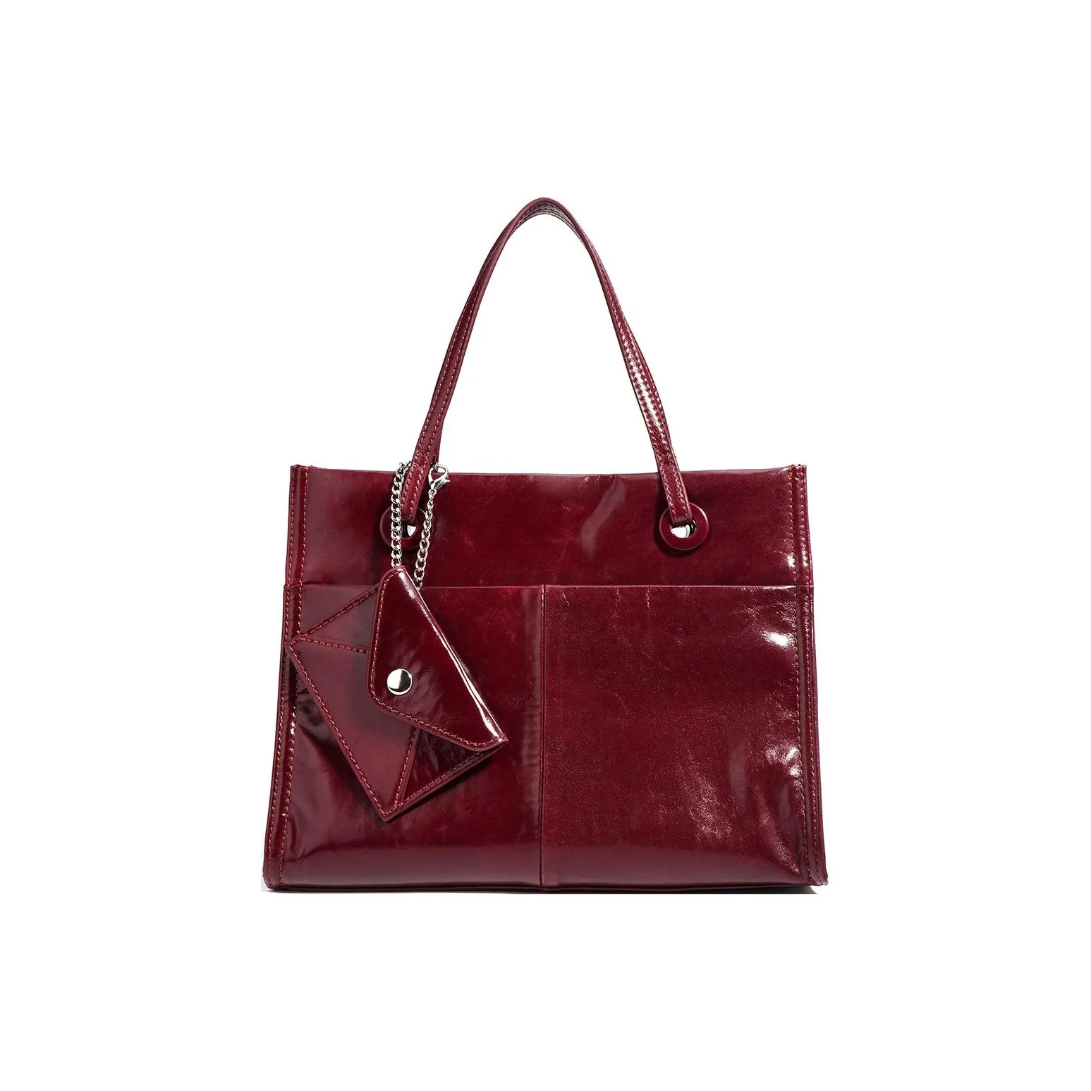 PAYOT Корова Кожа Сумка Стандартная Женская Бордовый Черный