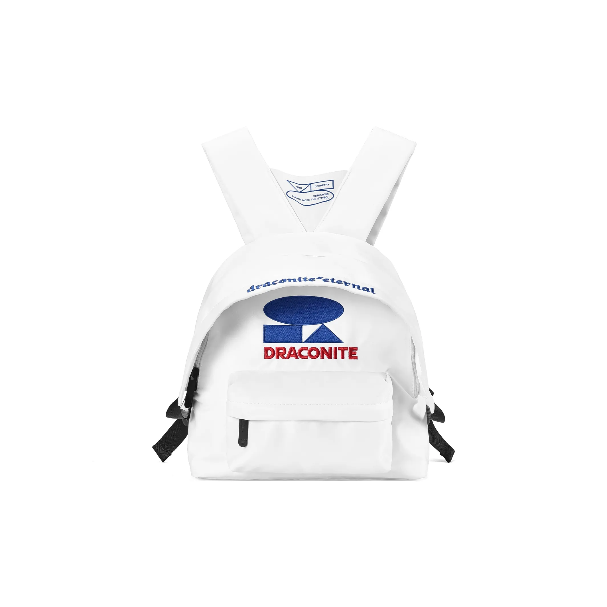 DRACONITE Polyester Student Backpack Mini Women's White