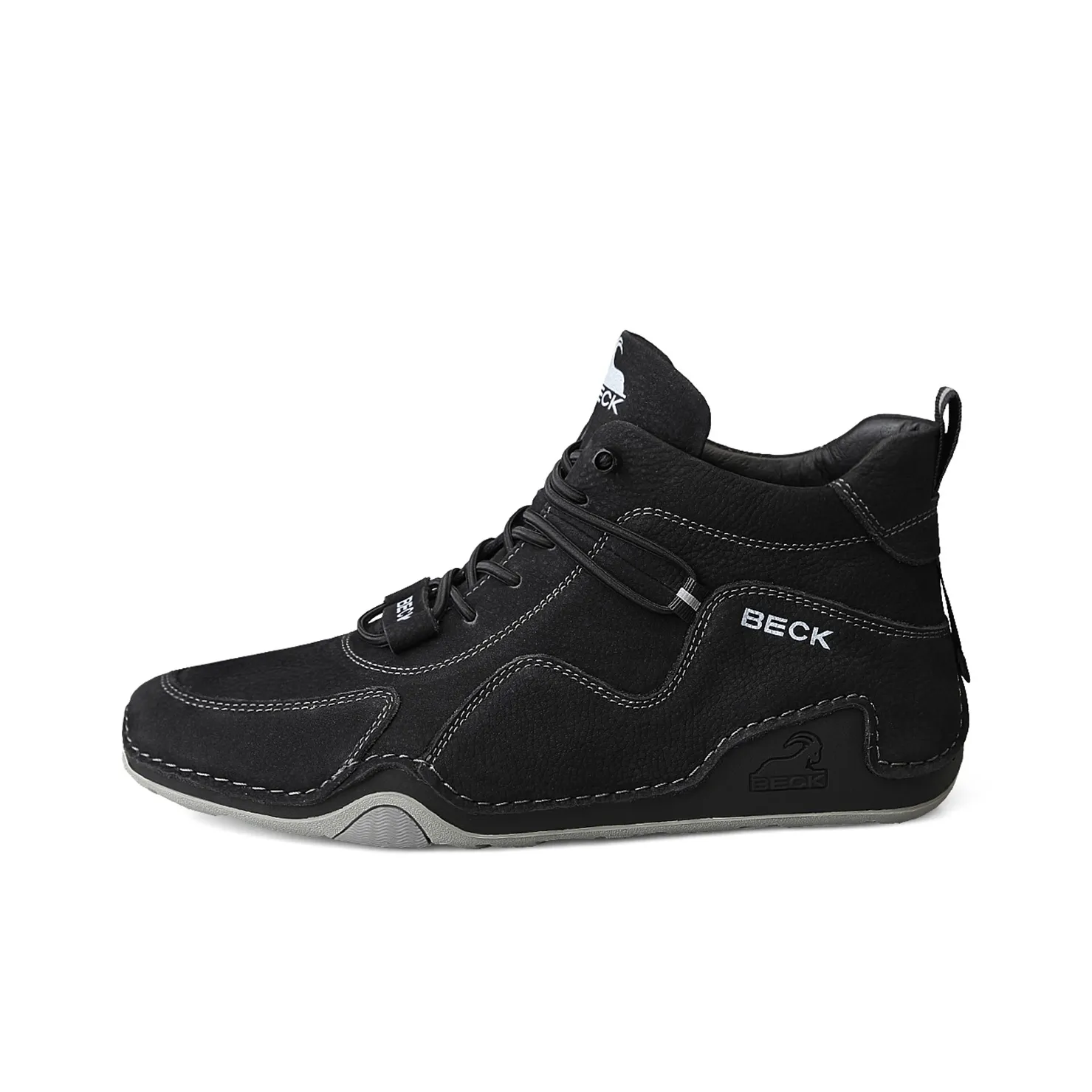 BECK Cushioned Wear-Resistant Water-Resistant And Wide Coverage High-Top Casual Shoes Men's