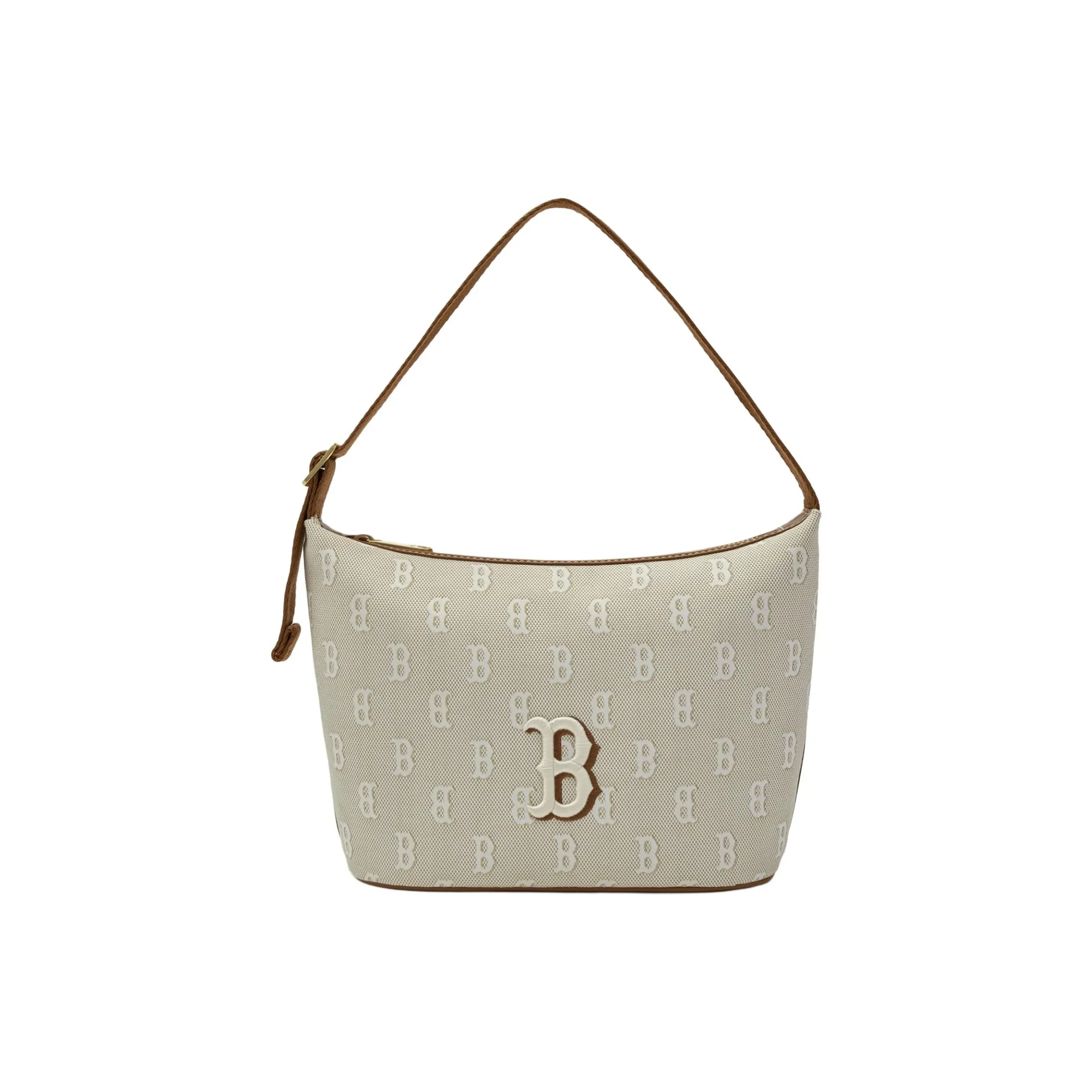 MLB MONOGRAM Series Boston Red Sox Сумка через плечо Сумка-хобо Квадратная сумка Унисекс Хаки