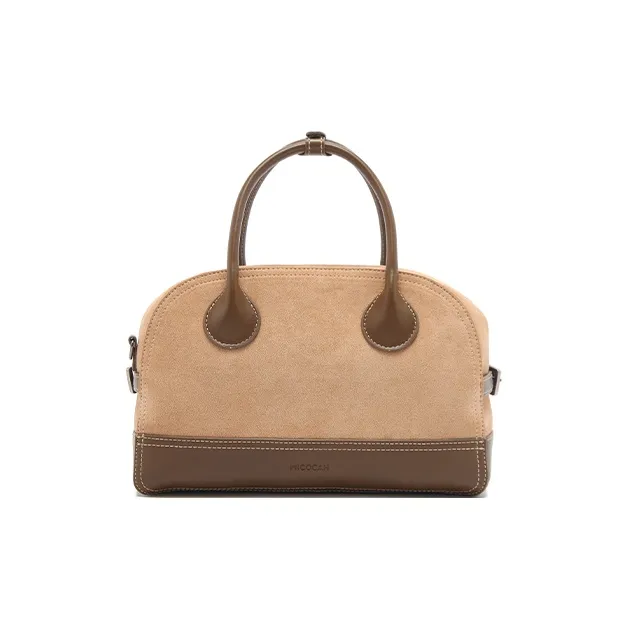 MICOCAH ПУ (полиуретан) Бостонская сумка Сумка Обычный Женские Карамельный латте