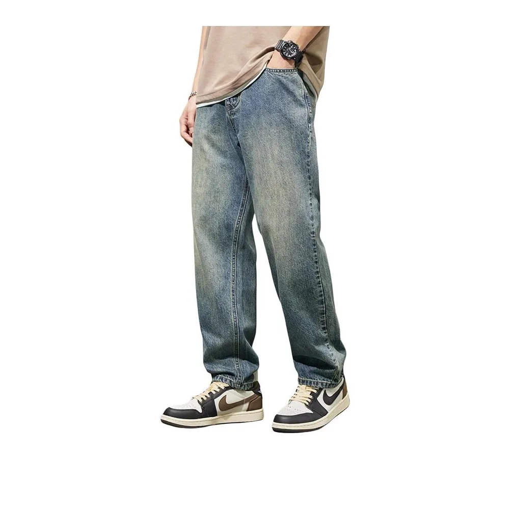 Tonlion Jeans Men's Vintage Blue
