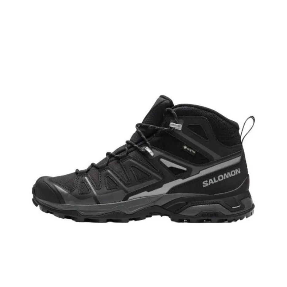 Salomon X Ultra Pioneer 2 Амортизация Дышащий Wa Secure Сцепление MID Топ Походная обувь Мужской Черный