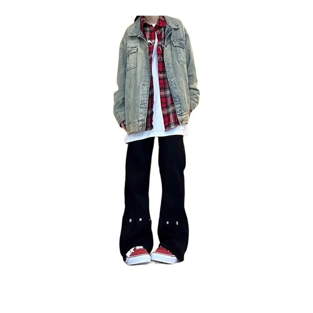 LCEVHZ'S Jeans Women's Black