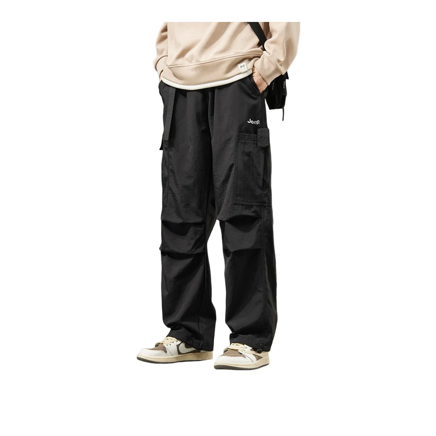 Jeep Parachute Pants Windbreaker Pants Casual Pants Cargo Pants Unisex