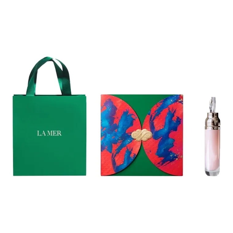 HAILANZHIMI Новый год Ограниченная серия Полностью Восстанавливающий Увлажняющий Смягчающий Сыворотка для губ Увлажняющая 7 мл