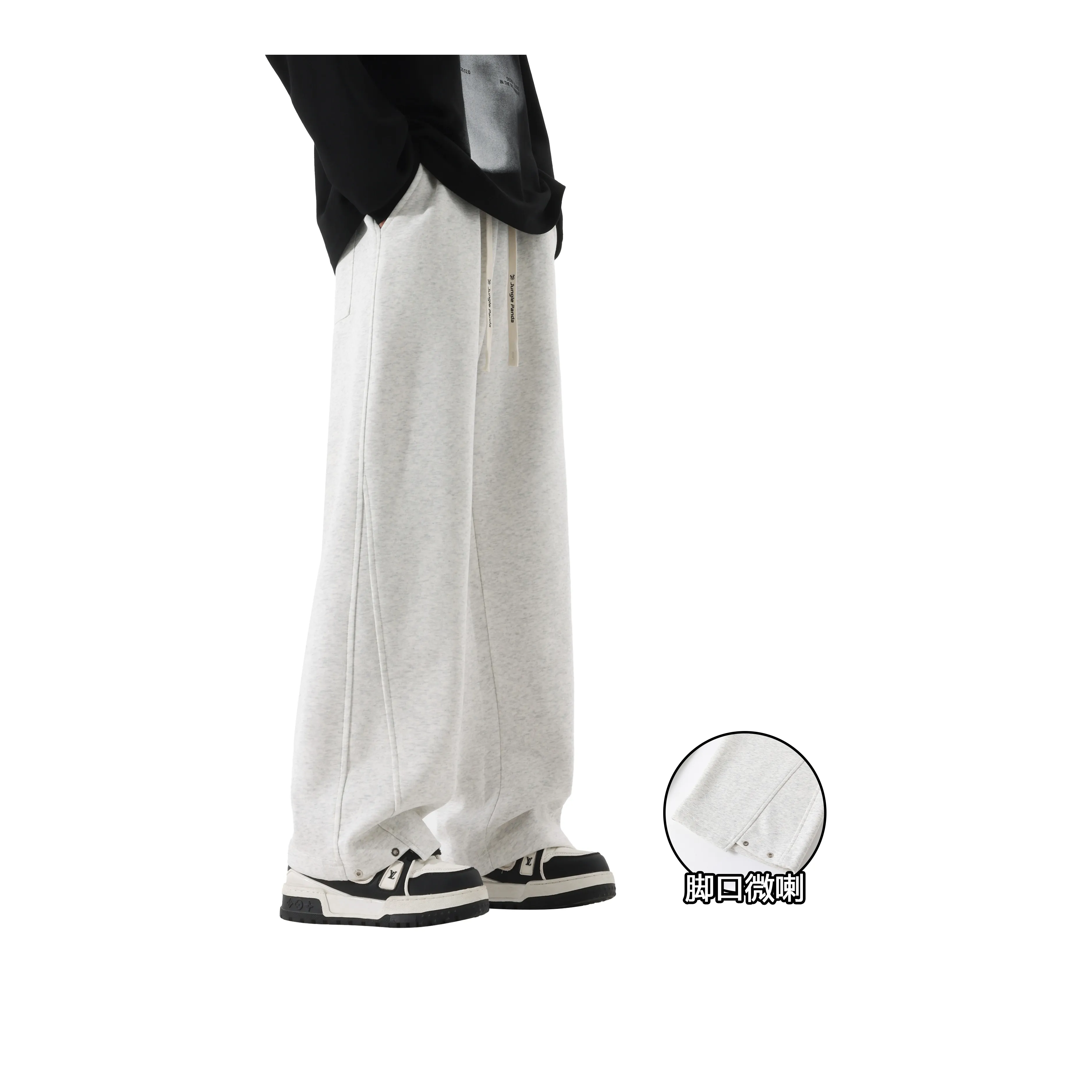 JUNGLE PANDA Knitted Sweatpants Unisex