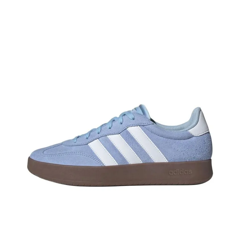 Adidas BARREDA Abrasion Resistant Low Top Skateboard Shoes Blue