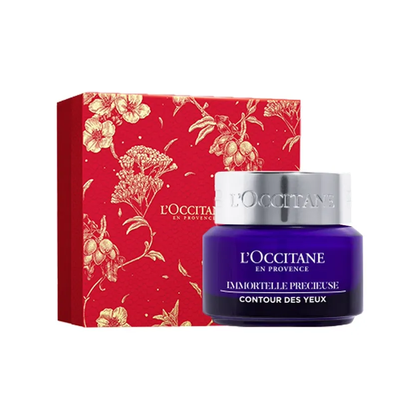 L'OCCITANE New Year Limited Соломенный цветок Revitalizing Лифтинг Сыворотка для глаз Крем