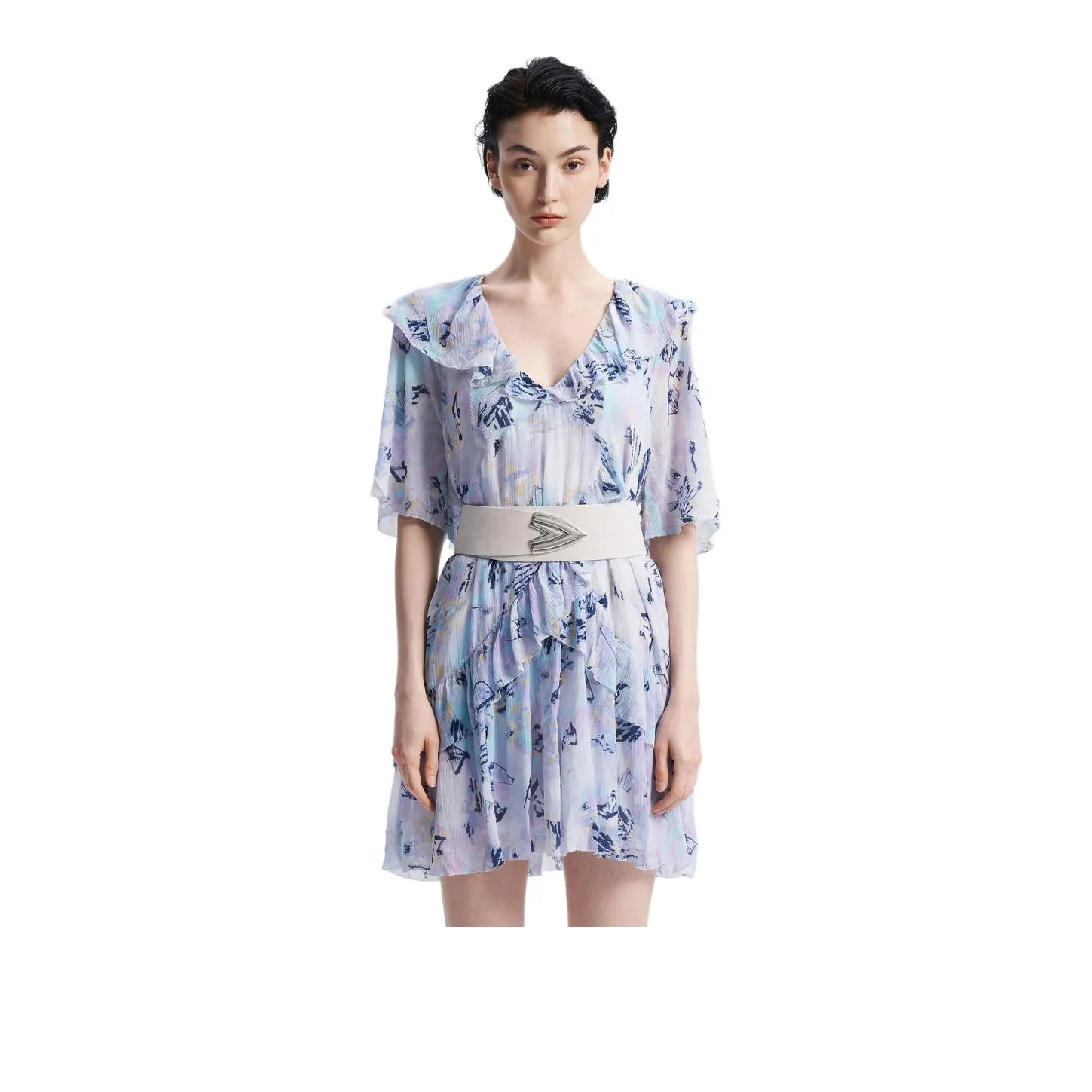 IRO NIGHT Dress Women's Blue Purple