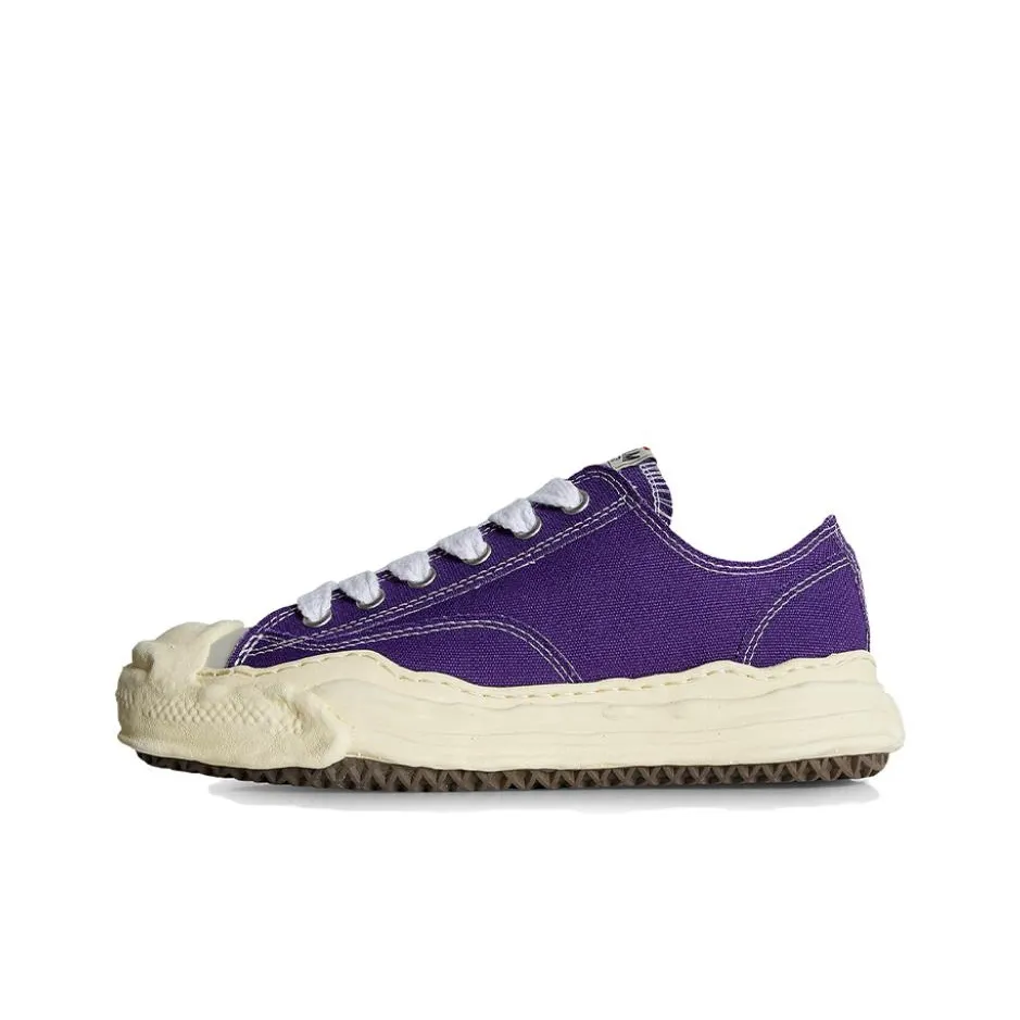 Maison MIHARA YASUHIRO Maison Mihara Yasuhio Hank Vl Og Sole Canvas Cl Blue Vintage