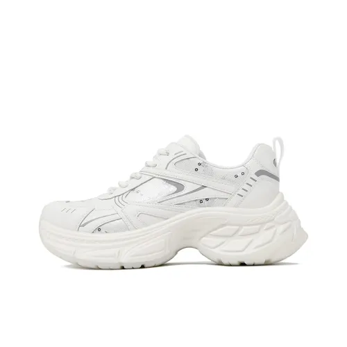 CAMEIDO Толстоподошвенные кроссовки Low Top Экрю Женские