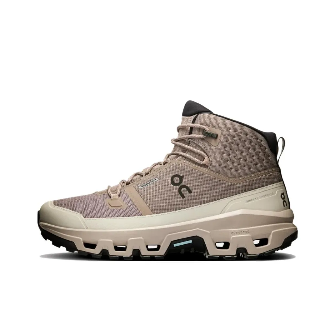 On Slip-Resistant Abrasion-Resistant MID Топ Походная обувь Мужской Тауповый